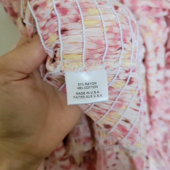 MISA LOS ANGELES Gemma Midi Dress - Rose Lemonade - Picture 6 of 6